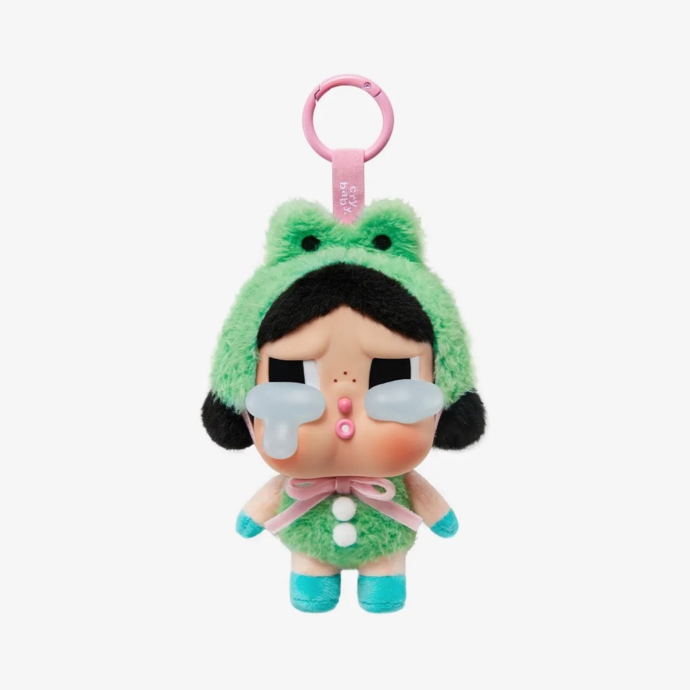 CRYBABY Crying Again Series-Vinyl Face Plush - What A Frog